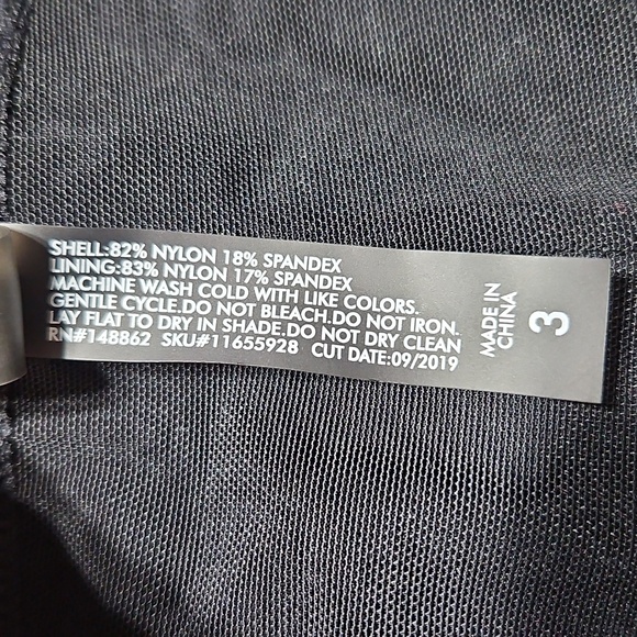 Torrid High-Rise 9 Inch Swim Bike Short - Picture 4 of 7